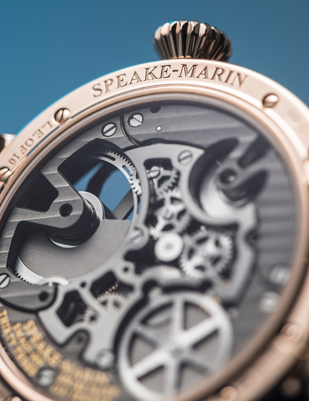 Speake Marin Exclusive watches Workshop movements